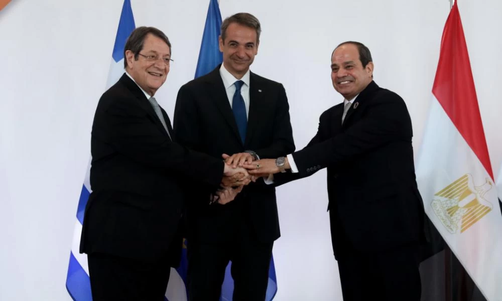 Στο καναβάτσο η Τουρκία! Μητσοτάκης-Σίσι-Αναστασιάδης: Τι αναφέρει η Κοινή Διακήρυξη των τριών